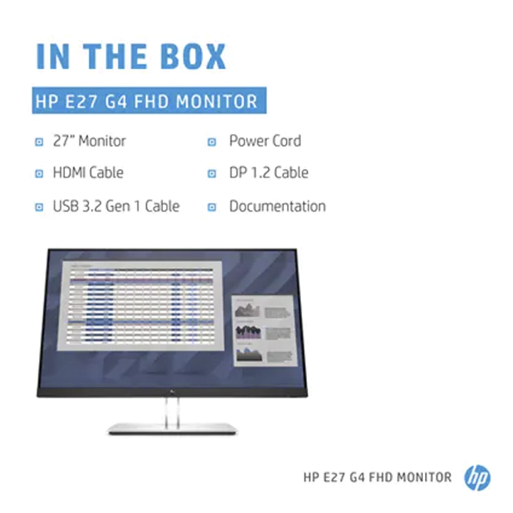 Monitor HP E27 G4 FHD 9VG71AA