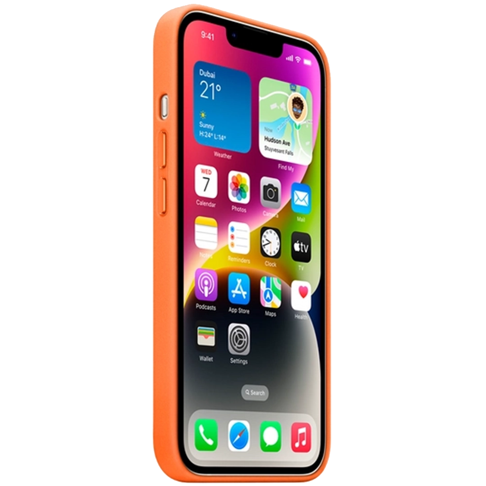 APPLE Leather Case MagSafe iPhone 14 (MPP53)