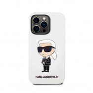 Karl Lagerfeld Silicone NFT Ikonik Hard Case for iPhone 14 Pro Max