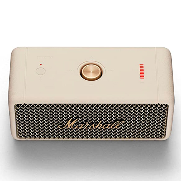 Marshall Emberton Compact Portable Wireless Speaker (Cream)