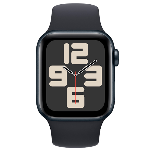 Apple Watch SE 44 mm Midnight Aluminium Case - Midnight Sport Band M/L
