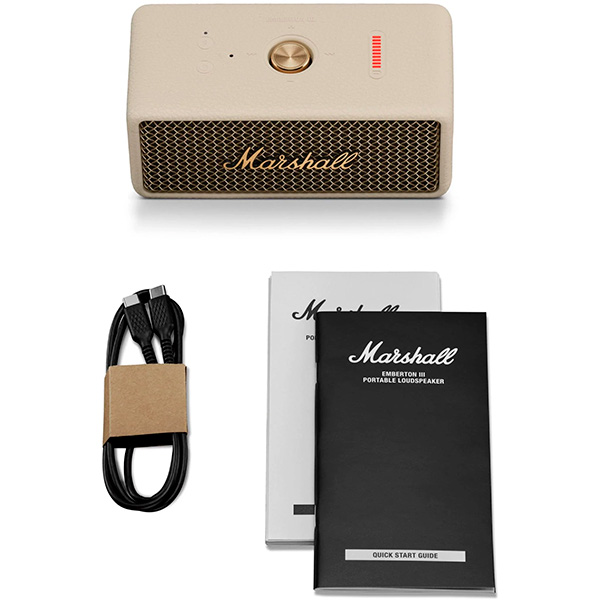 Speaker Marshall Emberton III (EMBERTONIII-CREAM)