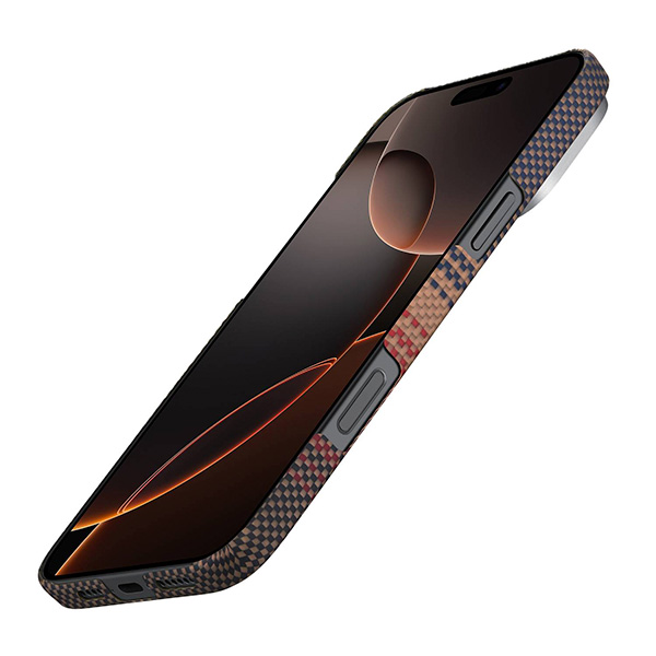 Pitaka Tactile Woven Ultra Slim Case For iPhone 16 Pro (KI1601SU)