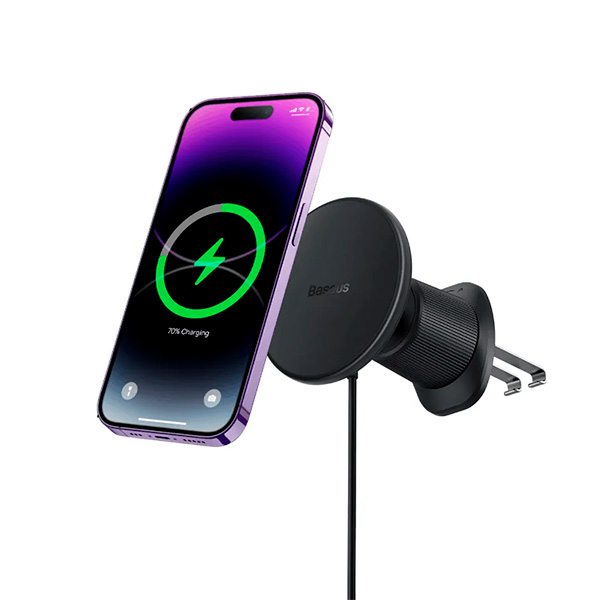 Holder Baseus CW01 Magnetic Wireless Charging Car Mount 15W
