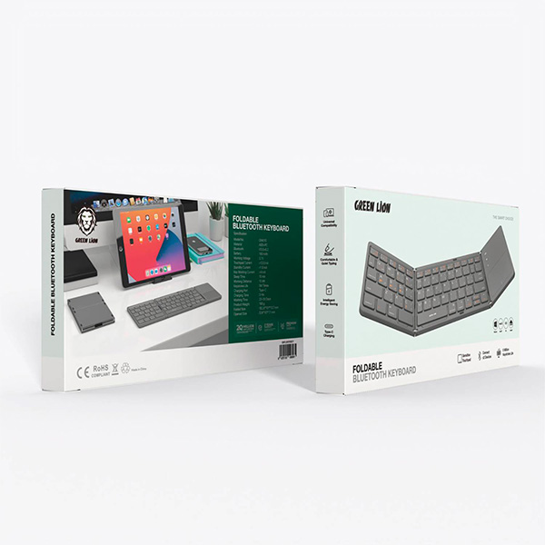 Green Lion Foldable Bluetooth Keyboard (GNFLDBTKBGY)