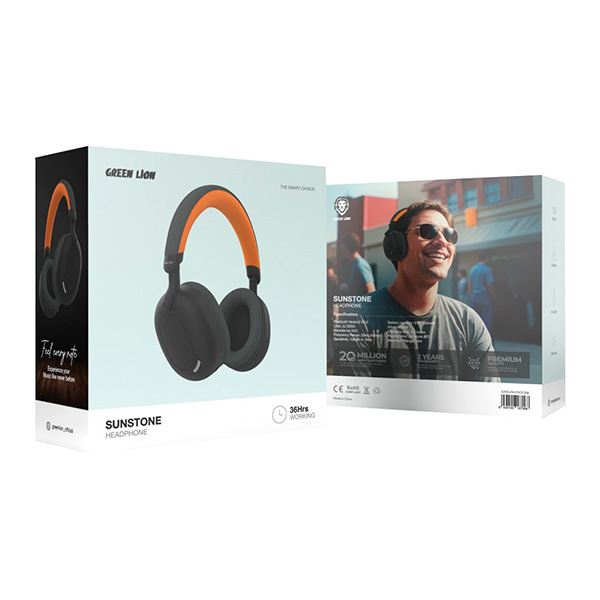 Green Lion Sunstone Headphone (GNSUNHDOGBK)