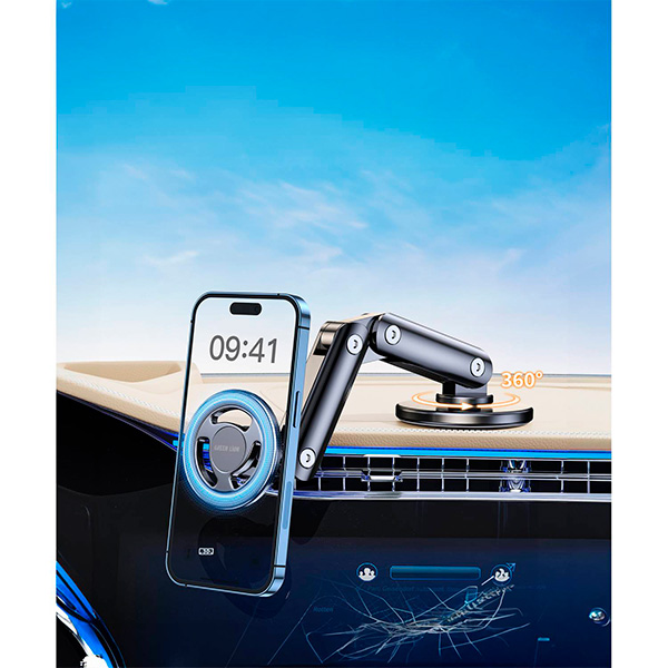 Green Lion Foldable Magnetic car mount (GNFLMAGCMTBK)