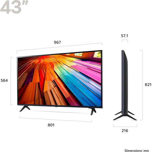 Televizor LG 43UT80006