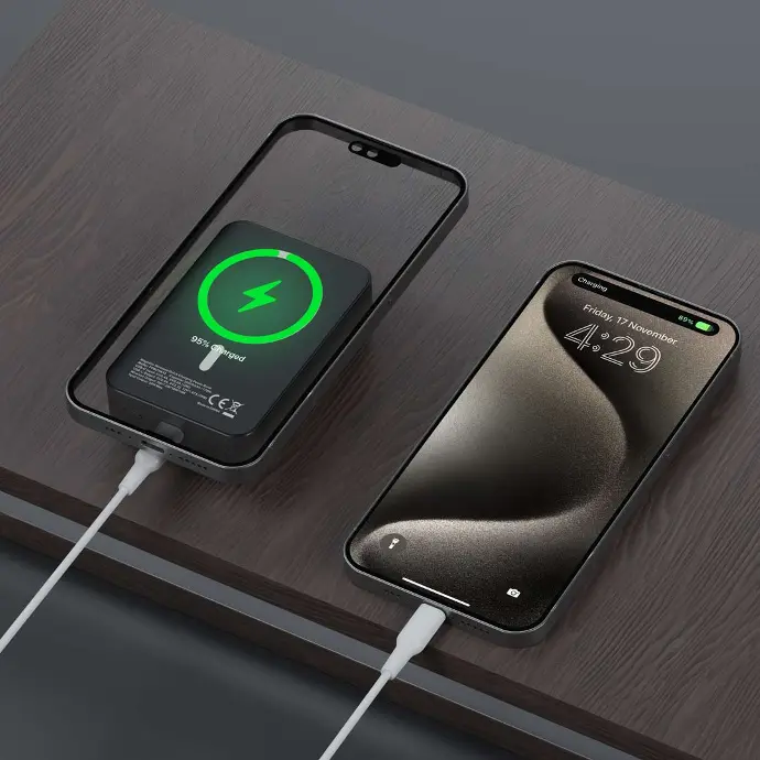 Powerology (20000 mAh) 20W PD & 15W Magsafe Powerbank (PPBCHA33-GY)