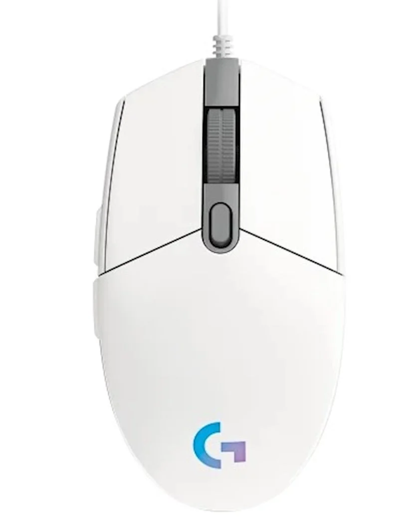 Logitech G102 Lightsync -white-USB