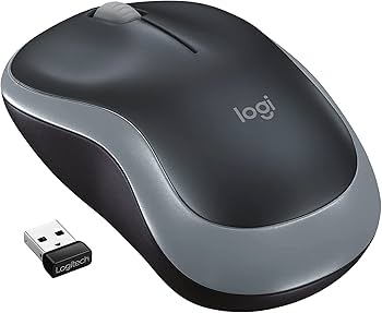 Logitech Wirelless Mouse M185-Swift Grey