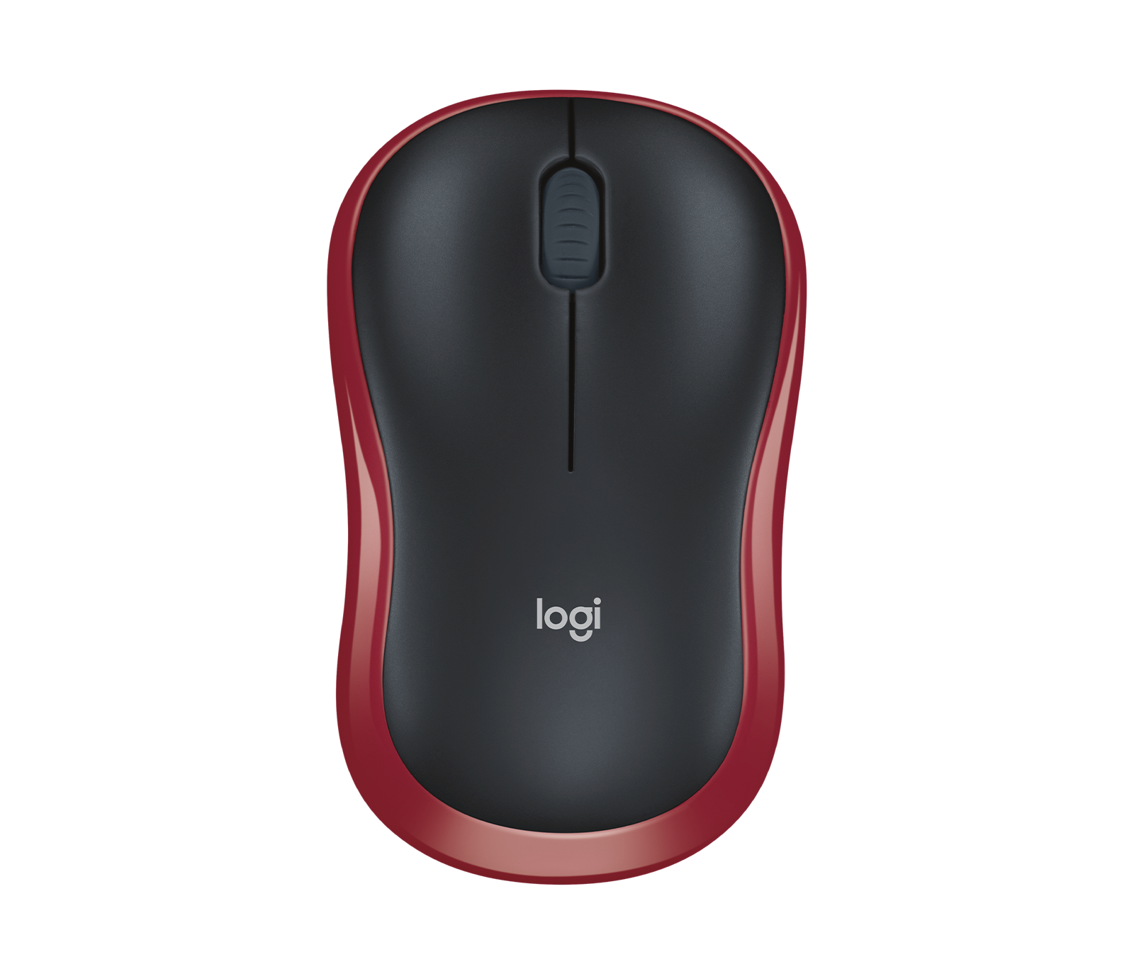 Logitech Wirelless Mouse M185-Red