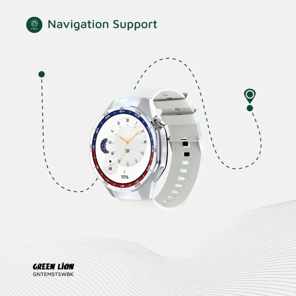 Green Lion Tech Master Smart Watch (GNTEMSTSWSL)