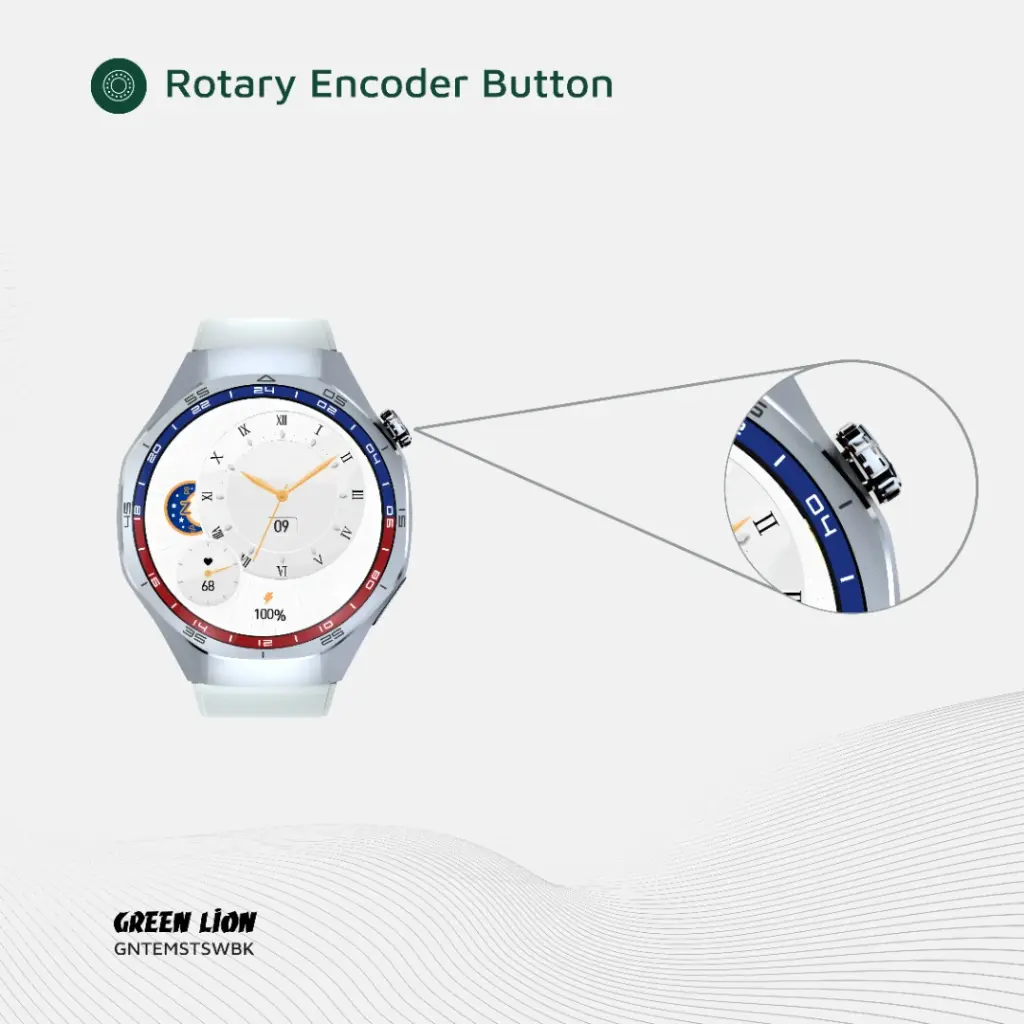 Green Lion Tech Master Smart Watch (GNTEMSTSWSL)