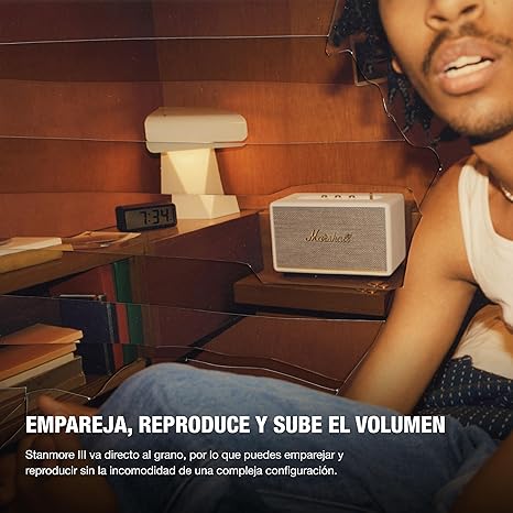 Marshall Stanmore III Wireless Portable Stereo Bluetooth Speaker - Cream {STANMOREIII-CRM}