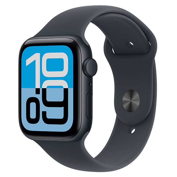 Apple Watch SE 3 GPS 44mm Midnight Aluminium Case with Midnight Sport Band