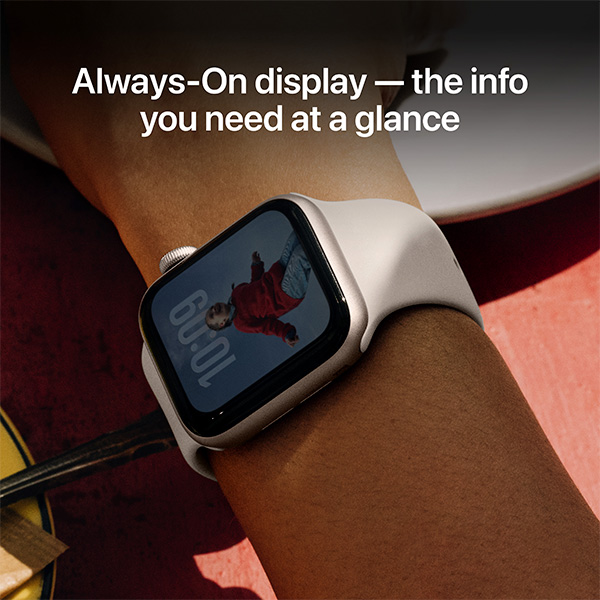 Apple Watch SE 3 GPS 44mm Midnight Aluminium Case with Midnight Sport Band