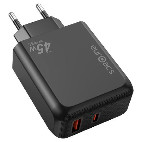 Adapter başlıq PD 45W EUROACS EU-MA305 USB TF+SF