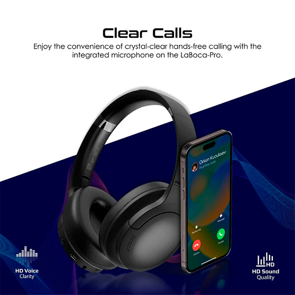 Qulaqlıq Promate Over-Ear Wireless Headphones LABOCA-PRO.BLACK