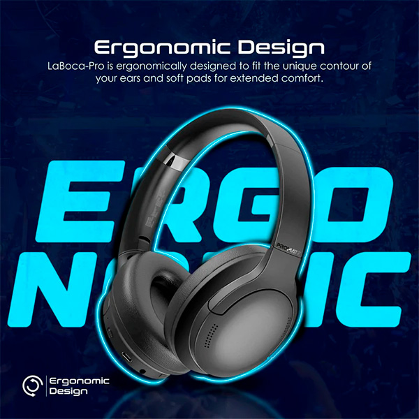 Qulaqlıq Promate Over-Ear Wireless Headphones LABOCA-PRO.BLACK