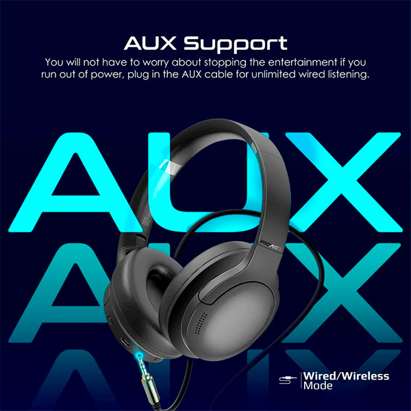 Qulaqlıq Promate Over-Ear Wireless Headphones LABOCA-PRO.BLACK