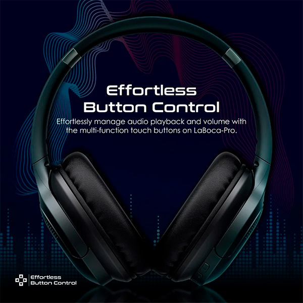 Qulaqlıq Promate Over-Ear Wireless Headphones LABOCA-PRO.BLACK