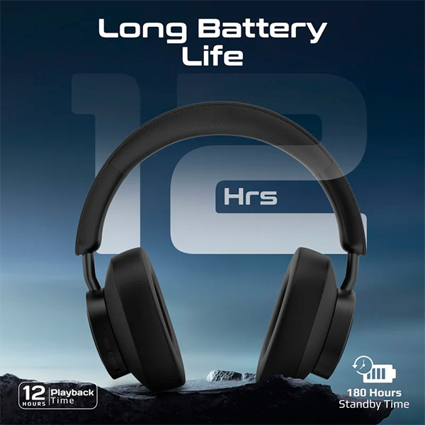 Qulaqlıq Promate Over-Ear Stereo Wireless Headphones TAKT.BLACK