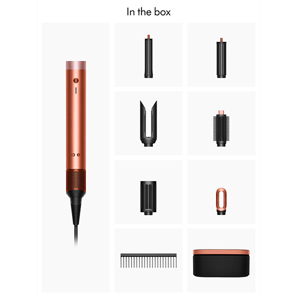 Dyson HS09 Airwrap co-anda 2x Amber Silk