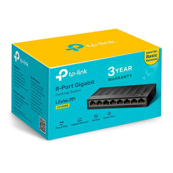 TP-Link 8 Port Gigabit Switch LS1008G