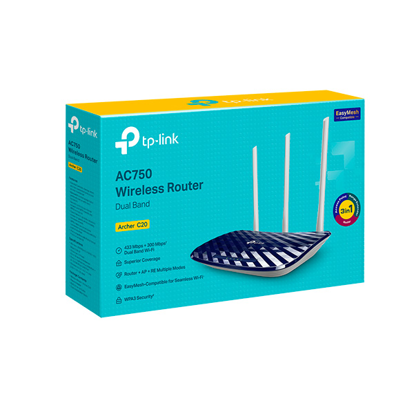 TP-Link AC750 Router Archer C20