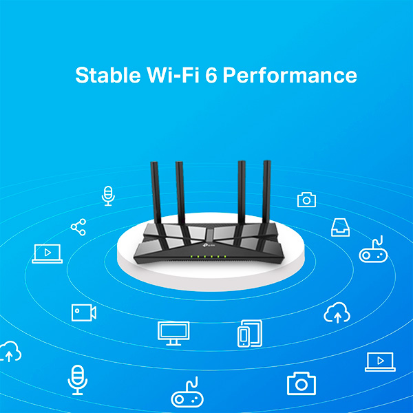 TP-Link AX1500 Wi‑Fi 6 Router Archer AX10