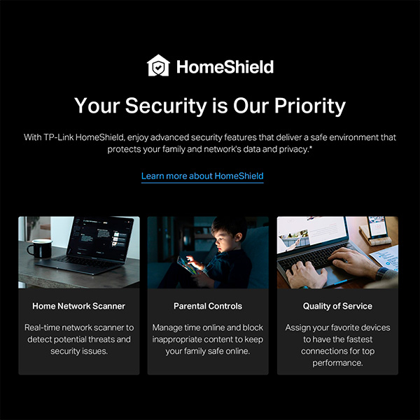 TP-Link WiFi 7 Router Archer BE220