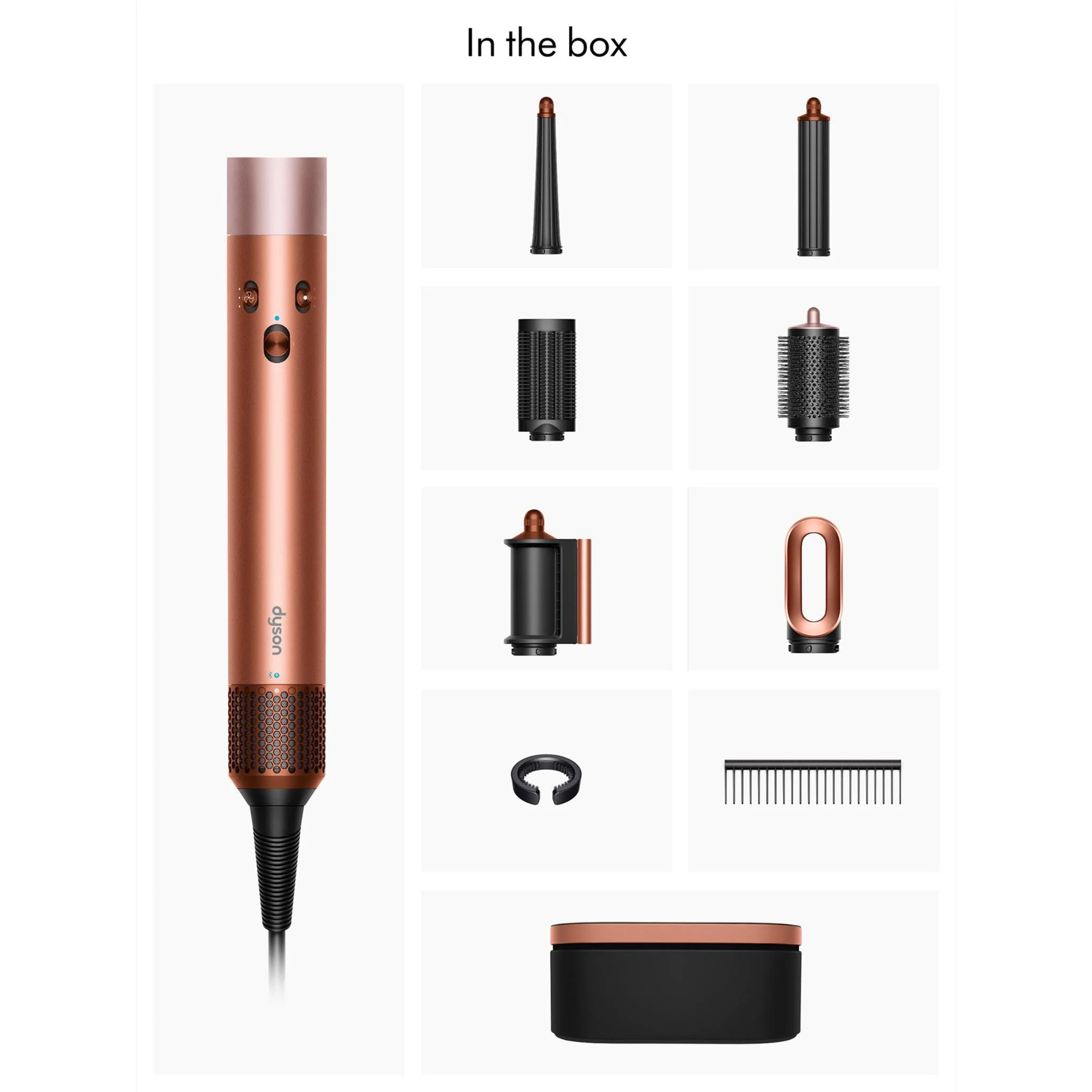 Dyson HS08 Air Wrap I.d Amber Silk