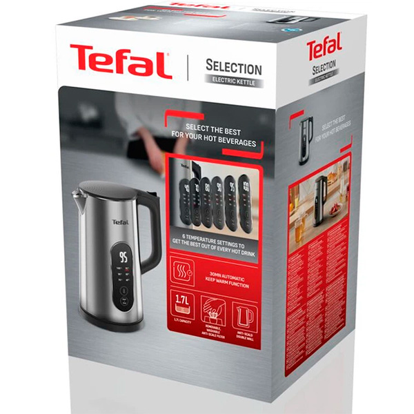 Çaydan Tefal Selection INOX KI871DE0