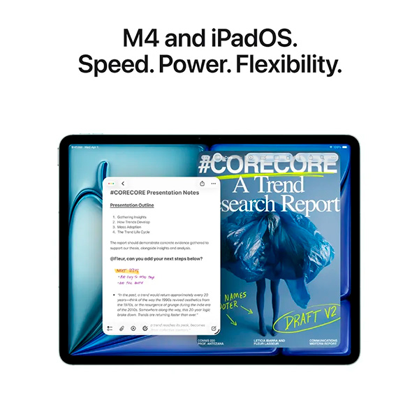 Apple iPad Air 11-inch M4 Wi-Fi 128GB - Starlight, Model A3459