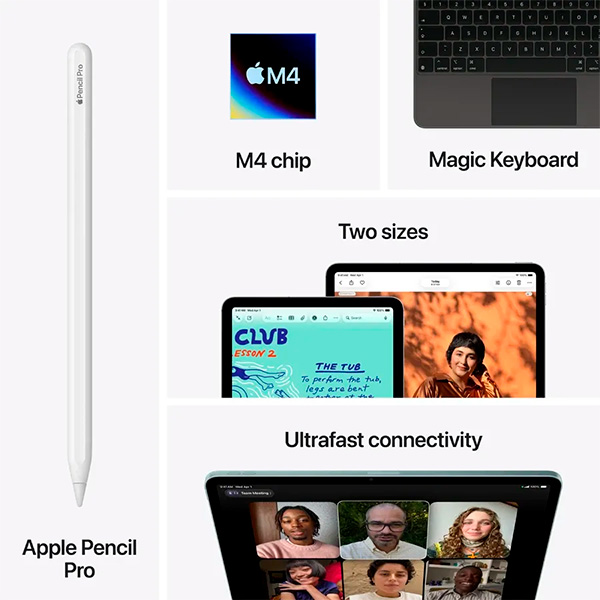 Apple iPad Air 13-inch M4 Wi-Fi 256GB - Blue, Model A3461