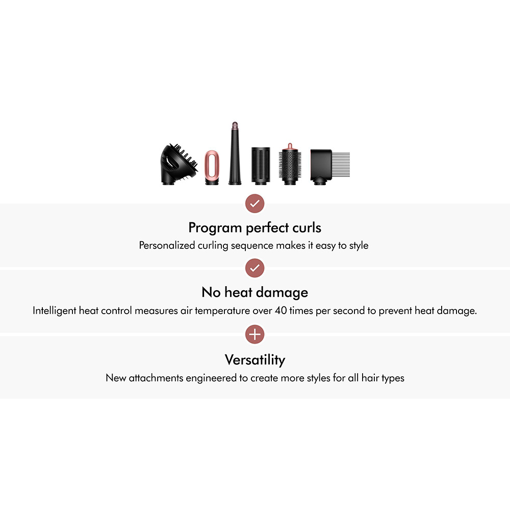 Dyson HS08 Airwrap i.d. Multi-Styler & Dryer with Diffuser Amber Silk