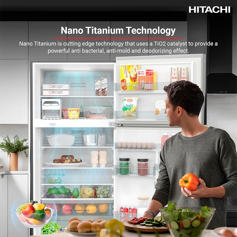 Soyuducu Hitachi RV760PUK7K4BSL