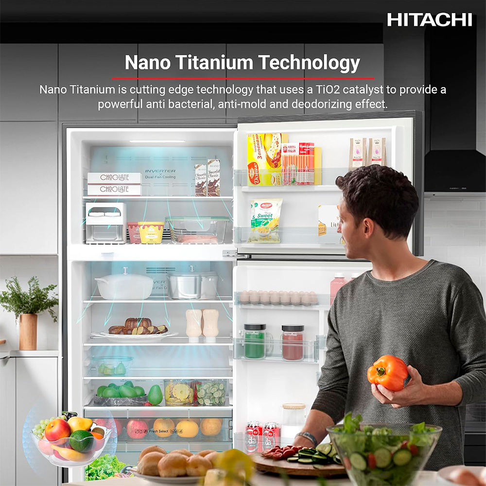 Soyuducu Hitachi RV760PUK7K4BBK