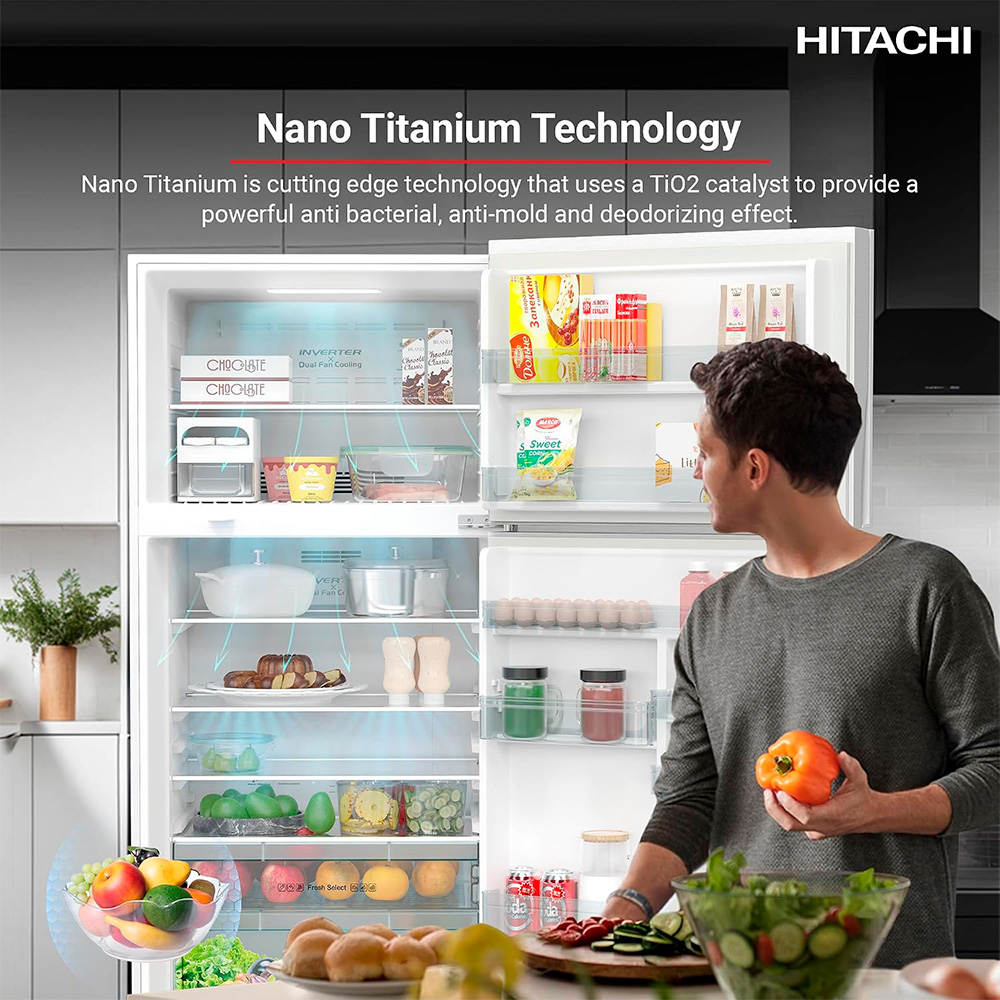 Soyuducu Hitachi RV760PUK7K4PWH