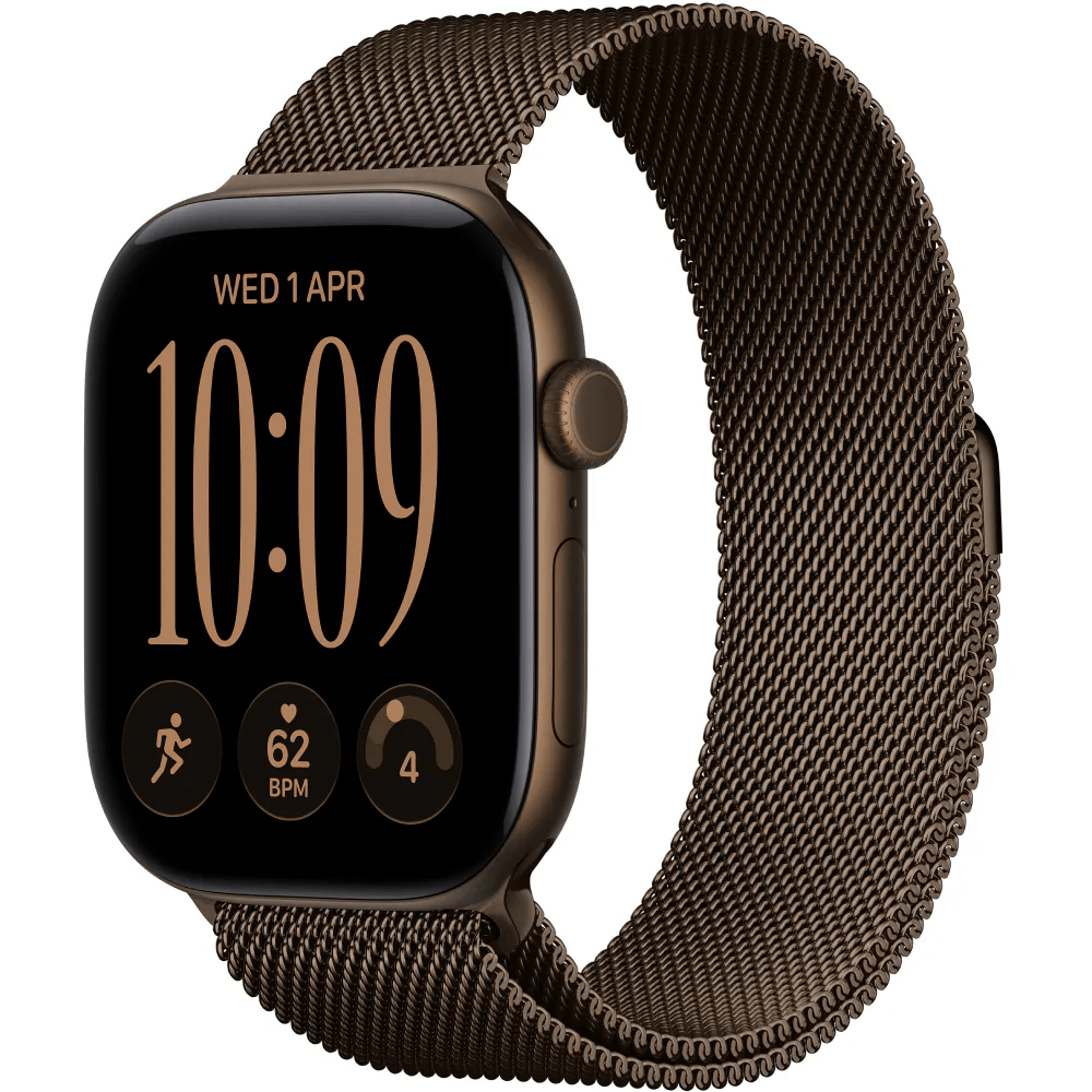 Apple Watch Series 12 GPS 42mm Dark Bronze Case with Milanese Loop