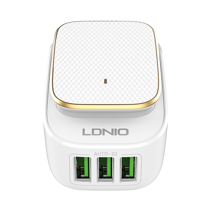 LDNIO LED Touch Lamp 3 Ports - A3305