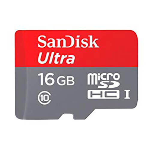 SanDisk Ultra microSDXC Class 10 16GB