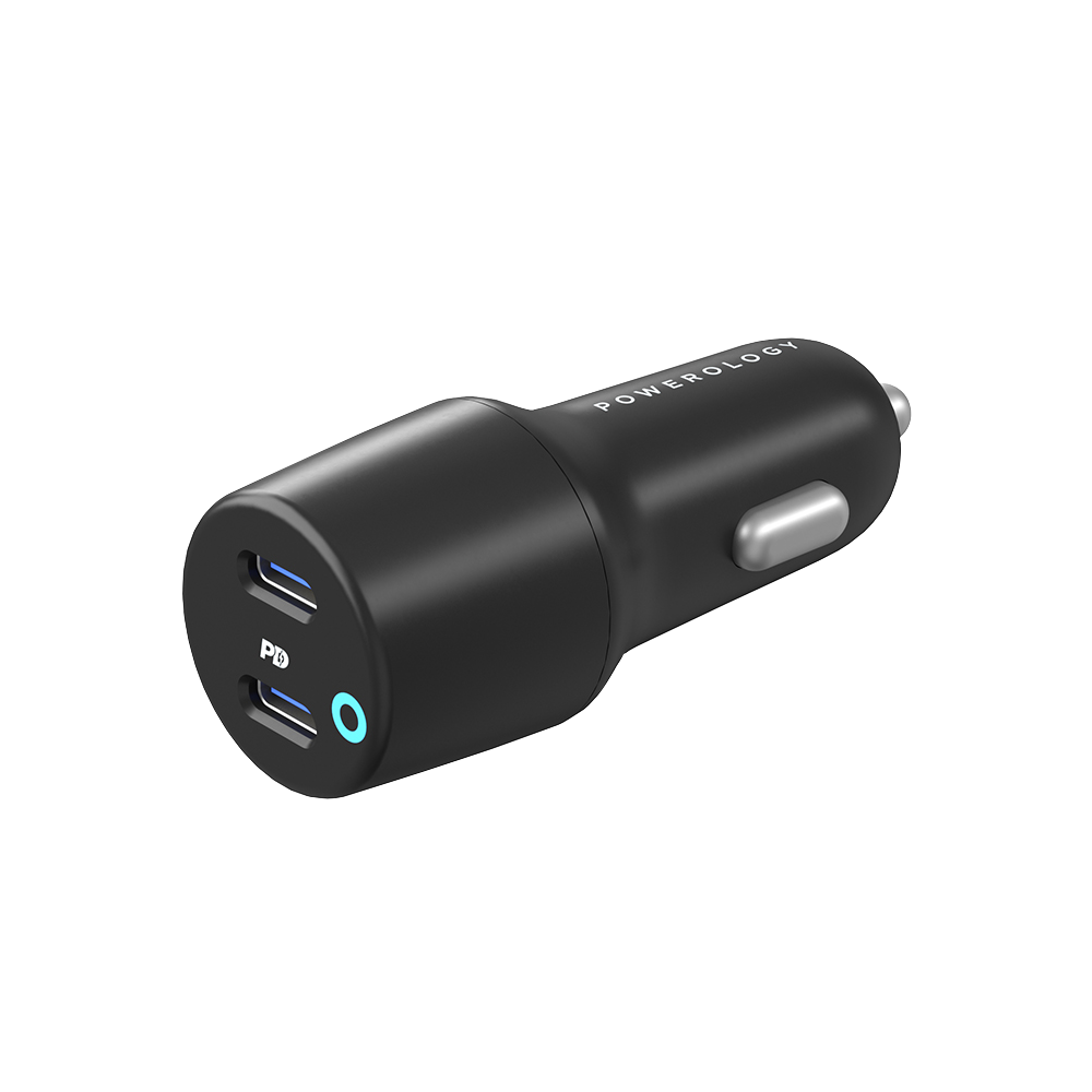 Powerology 45W Ultra-Quick Car Charger