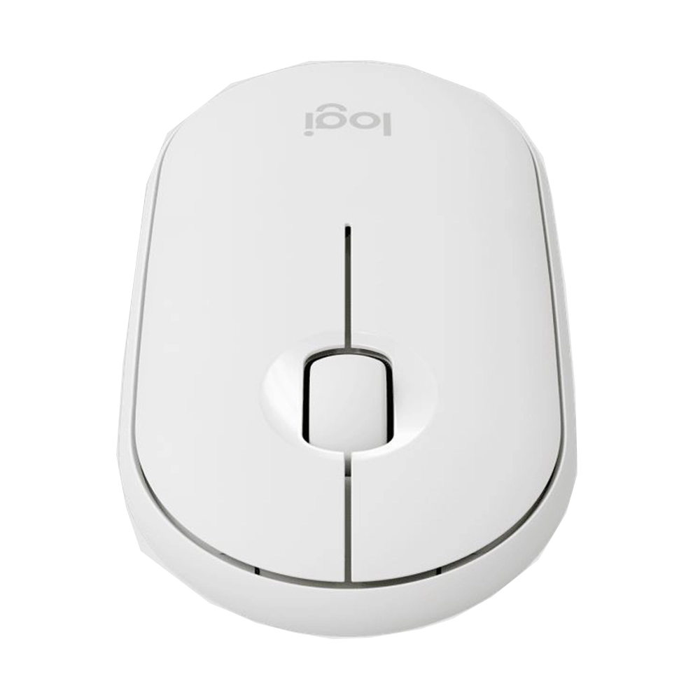 LOGITECH Pebble M350 Wireless Mouse - OFF-WHITE-2.4GHZ/BT - EMEA - CLOSED BOX 910-005716-N