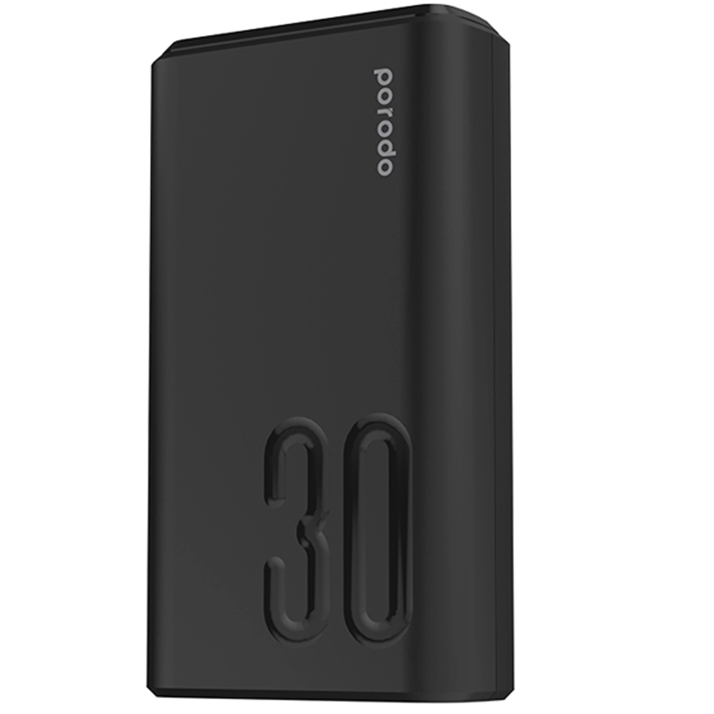 Porodo 30000mAh 20W Portable Fast Power Bank Black PD-3094-BK