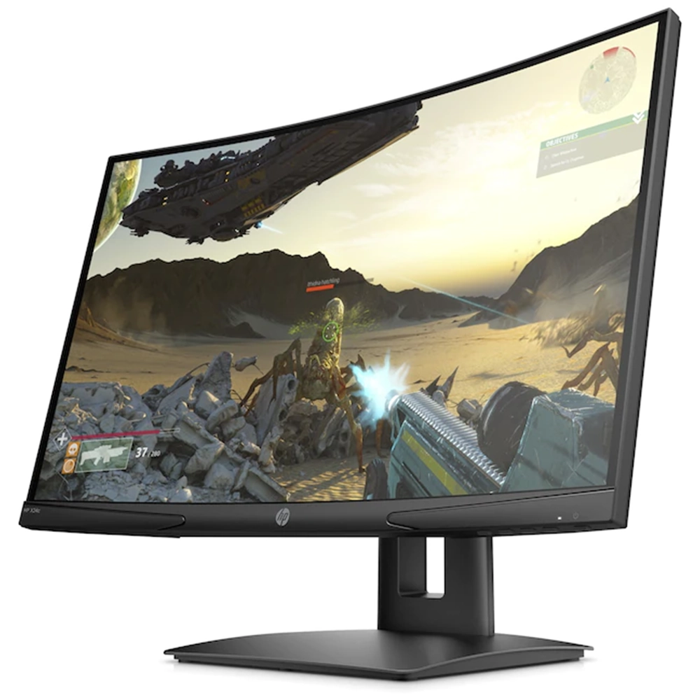HP X24c Curved Gaming Monitor 9FM22AA